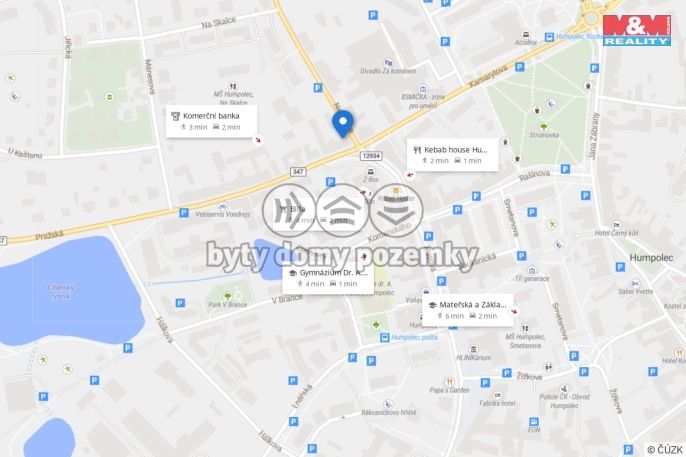 Pronájem, Byt 2+kk, Humpolec