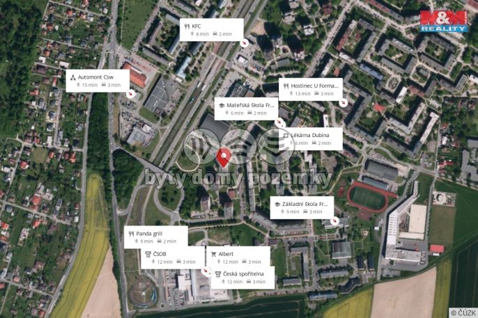 Prodej, Byt 3+1, Ostrava