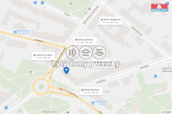 Prodej, Byt 2+1, Mladá Boleslav