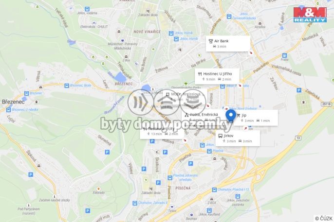 Pronájem, Byt 2+1, Jirkov