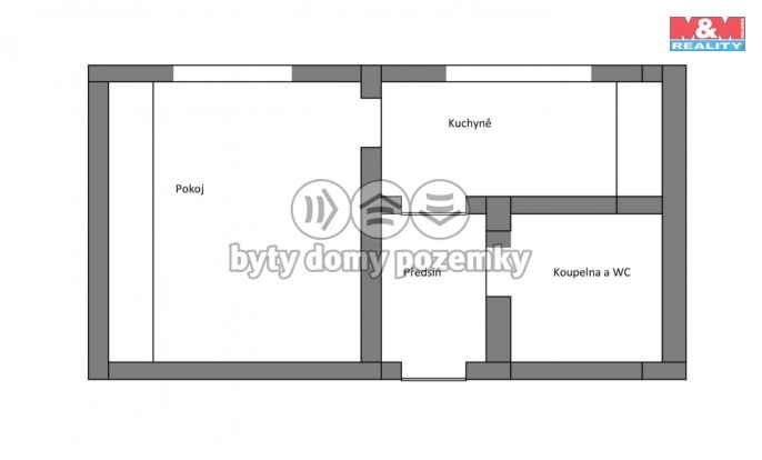 Pronájem, Byt 1+1, Praha