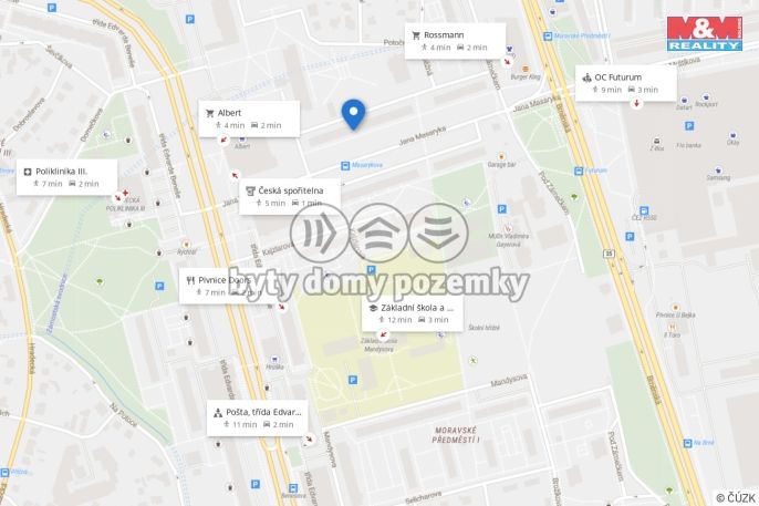 Prodej, Byt 1+1, Hradec Králové