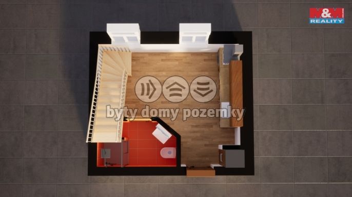 Prodej, Byt 1+1, Jablonec nad Nisou