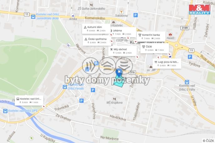 Pronájem, Komerční pozemky, Kostelec nad Orlicí