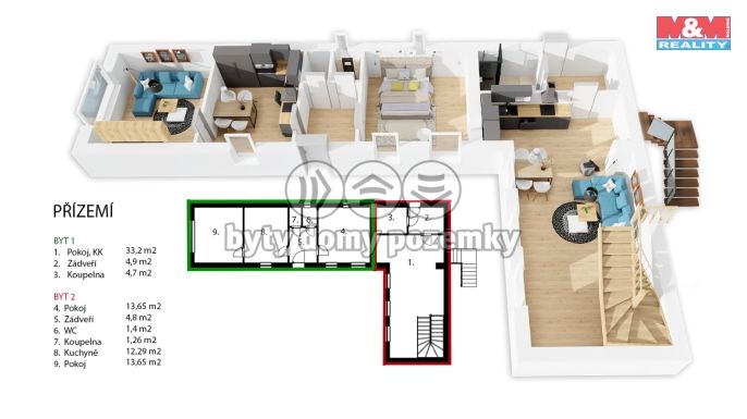 Prodej, Rodinný dům, Kly