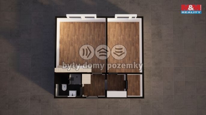 Pronájem, Byt 2+kk, Liberec