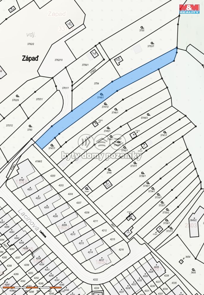 Prodej, Pozemek k bydlení, Brno