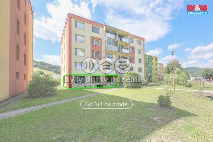 Prodej, Byt 3+1, Olšany