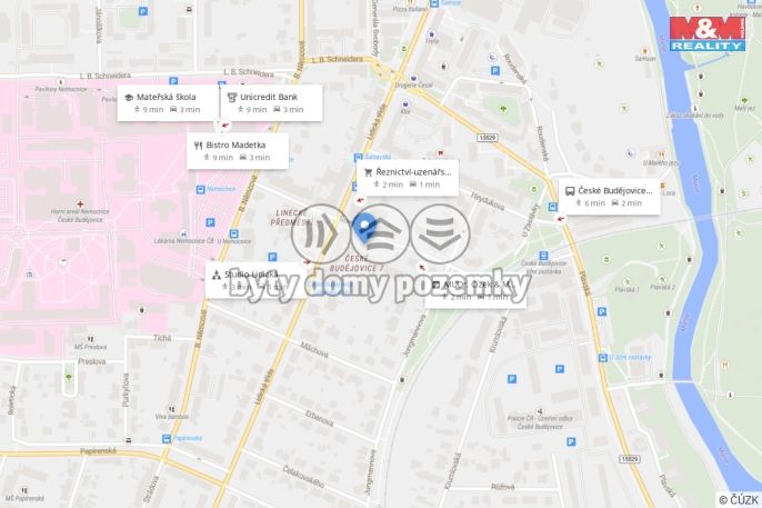 Prodej, Byt 2+kk, České Budějovice