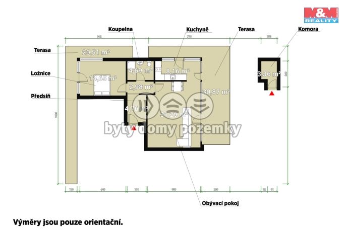 Prodej, Byt 2+kk, Plzeň