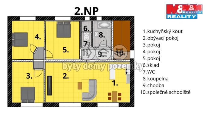 Prodej, Nájemní dům, Otrokovice