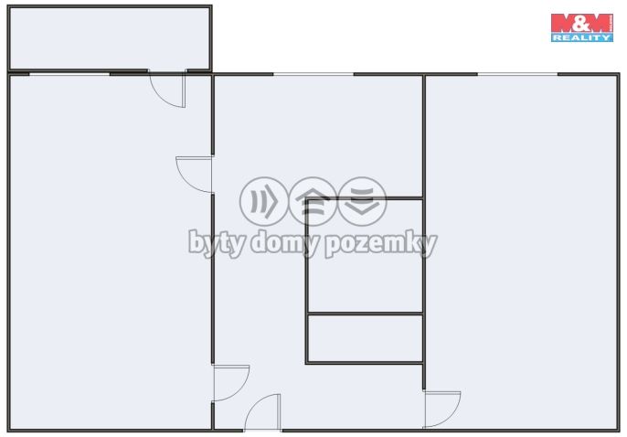 Prodej, Byt 2+1, Veselí nad Lužnicí