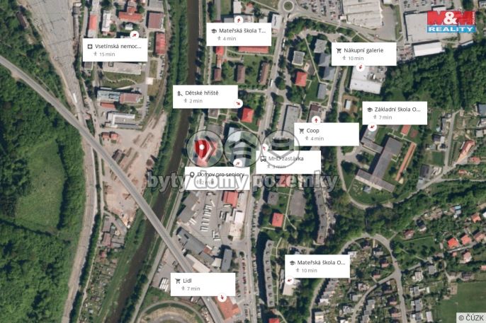 Prodej, Byt 3+1, Vsetín