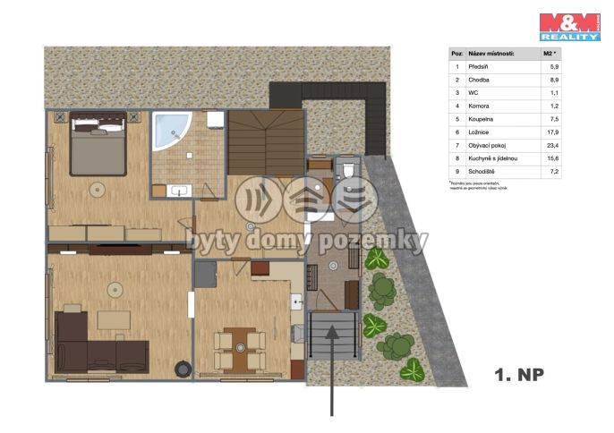 Prodej, Rodinný dům, Radonice