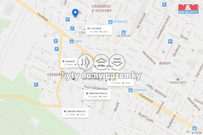 Pronájem, Byt 1+1, Ústí nad Labem