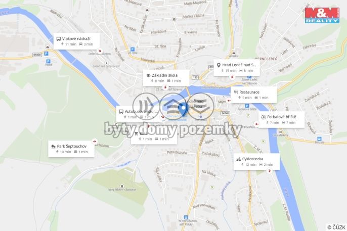 Pronájem, Byt 2+kk, Ledeč nad Sázavou