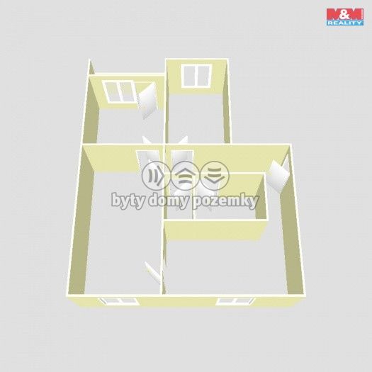 Prodej, Byt 3+1, Orlová