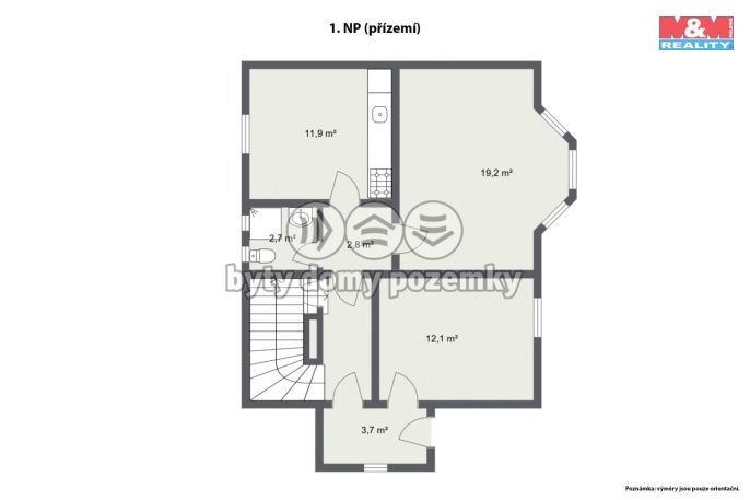 Prodej, Rodinný dům, Cheb