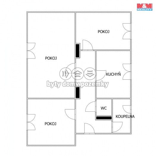 Prodej, Byt 3+1, Ostrava