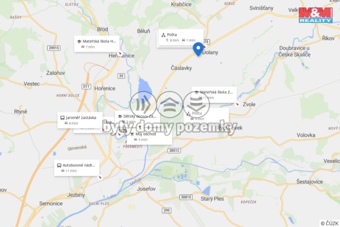 Prodej, Pozemek k bydlení, Dolany