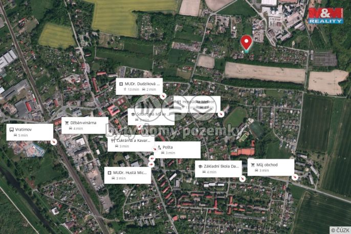 Prodej, Pozemek k bydlení, Vratimov