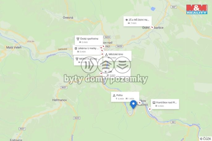 Prodej, Byt 1+1, Františkov nad Ploučnicí