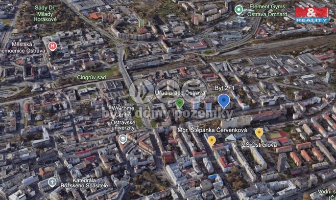 Prodej, Byt 2+1, Ostrava