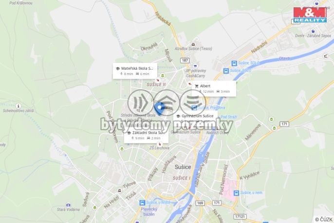 Pronájem, Byt 3+1, Sušice