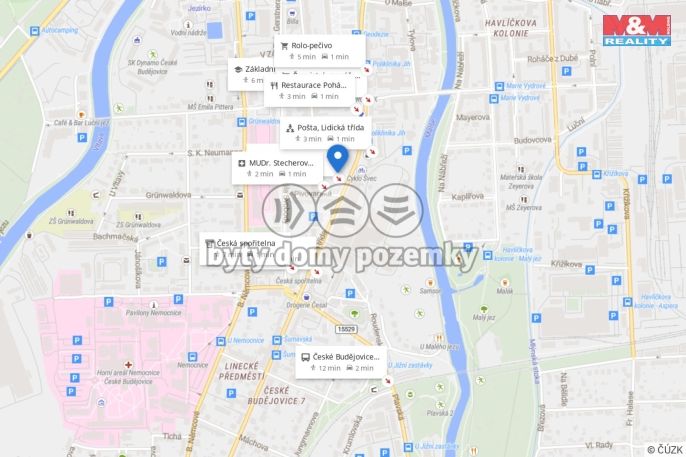 Prodej, Byt 3+1, České Budějovice