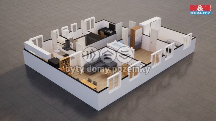 Prodej, Byt 4+1, Děčín