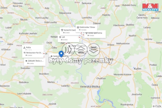 Prodej, Pozemek k bydlení, Tišnov