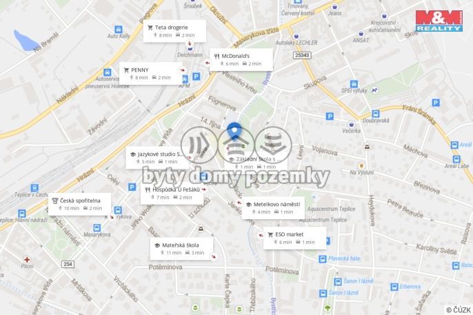 Prodej, Byt 3+1, Teplice