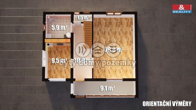 Prodej, Rodinný dům, Růžová