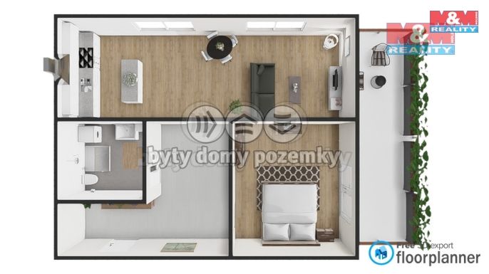 Prodej, Byt 2+kk, Třebíč