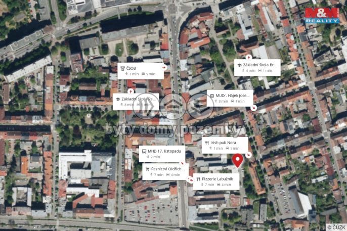 Pronájem, Byt 3+kk, Pardubice