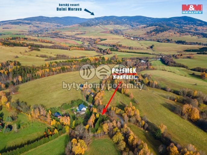 Prodej, Pozemek k bydlení, Malá Morava