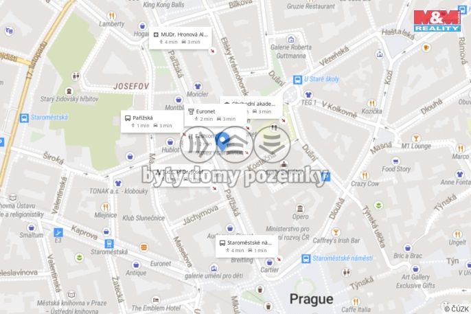 Pronájem, Byt 2+kk, Praha