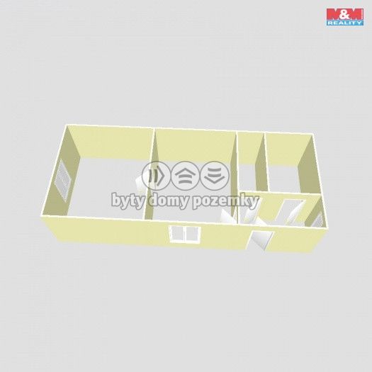 Prodej, Byt 1+1, Nejdek