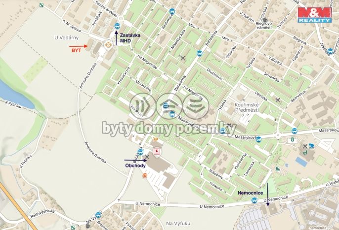 Pronájem, Byt 1+kk, Kolín