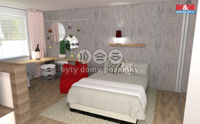 Pronájem, Byt 3+1, Slaný