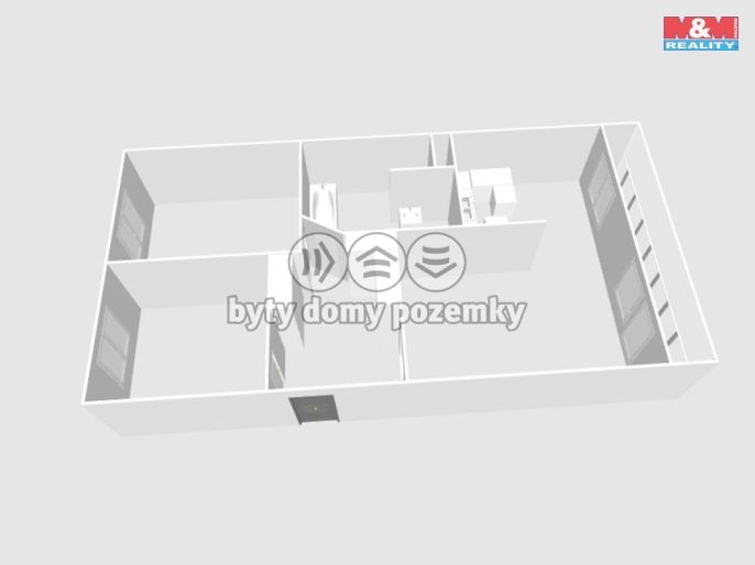 Prodej, Byt 3+kk, Praha