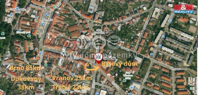 Prodej, Nájemní dům, Moravské Budějovice