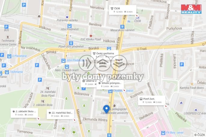 Prodej, Byt 3+1, Plzeň