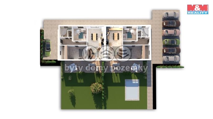 Prodej, Byt 3+kk, Úvaly