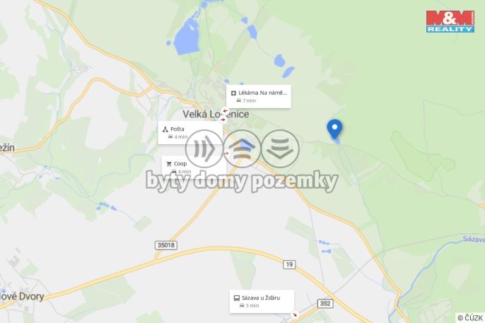 Prodej, Vodní plocha, Velká Losenice