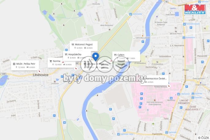 Pronájem, Zahrada, České Budějovice