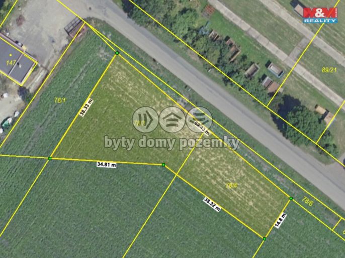 Prodej, Komerční pozemky, Kolaje