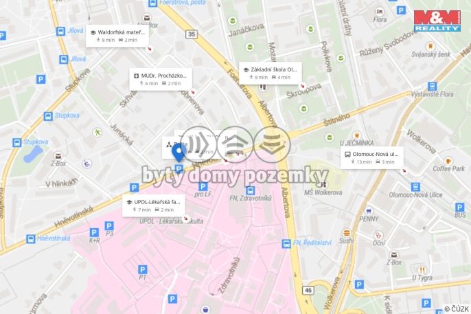 Prodej, Byt 4+1, Olomouc