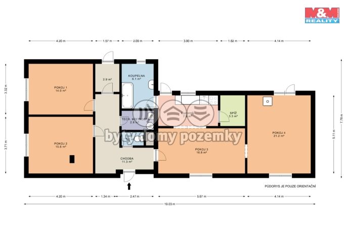 Prodej, Rodinný dům, Miroslav