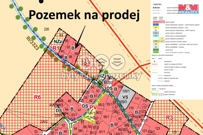 Prodej, Pozemek k bydlení, Čilec